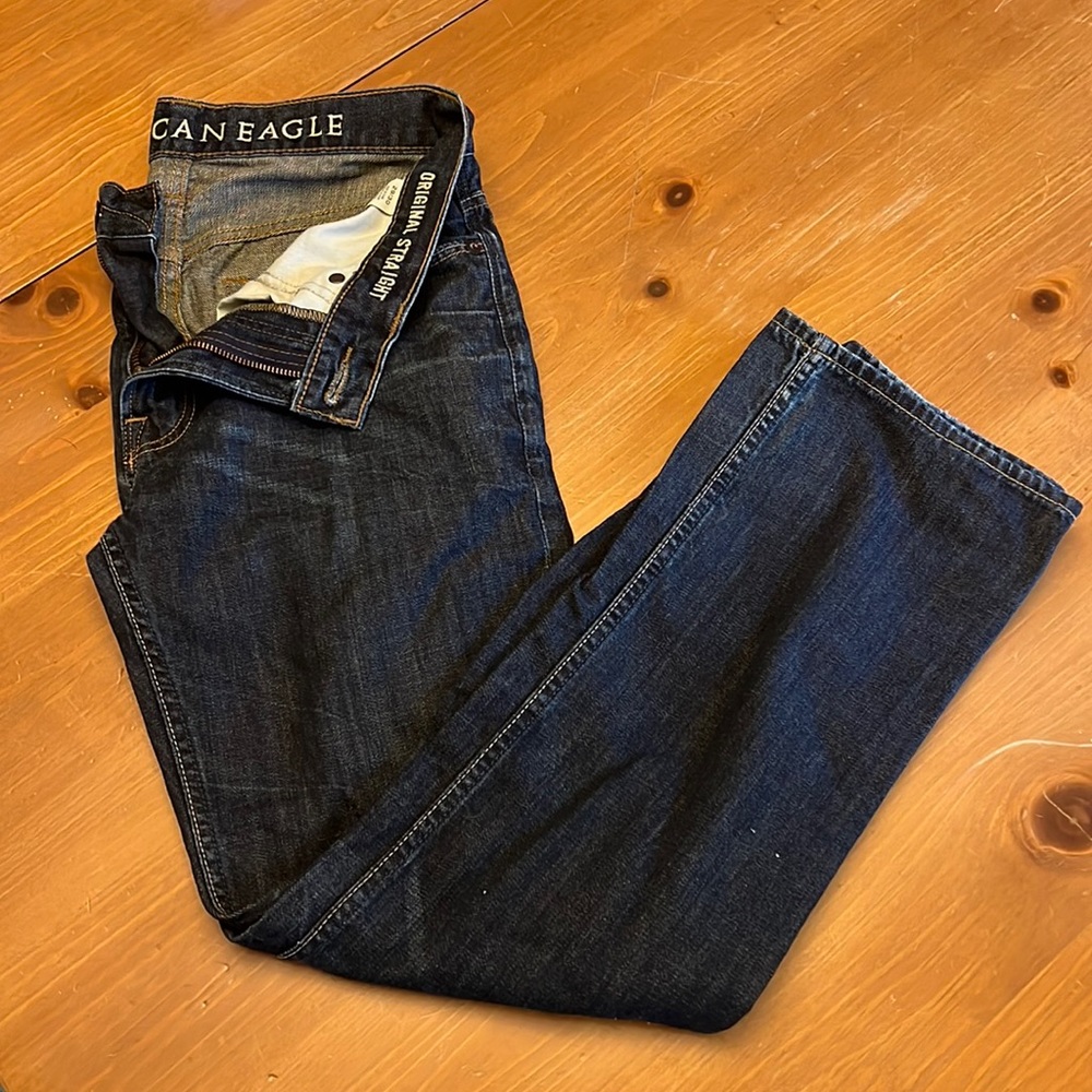 AE original straight jeans